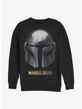 Star Wars The Mandalorian Mandalorian Helmet Crew Sweatshirt, , hi-res