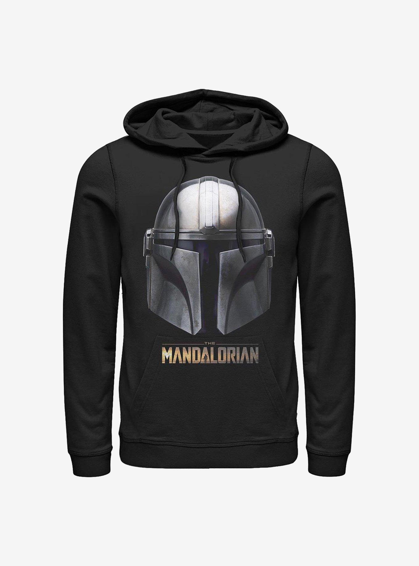 Star Wars The Mandalorian Mandalorian Helmet Hoodie, BLACK, hi-res