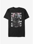 Star Wars The Mandalorian Blaster Battle T-Shirt, BLACK, hi-res