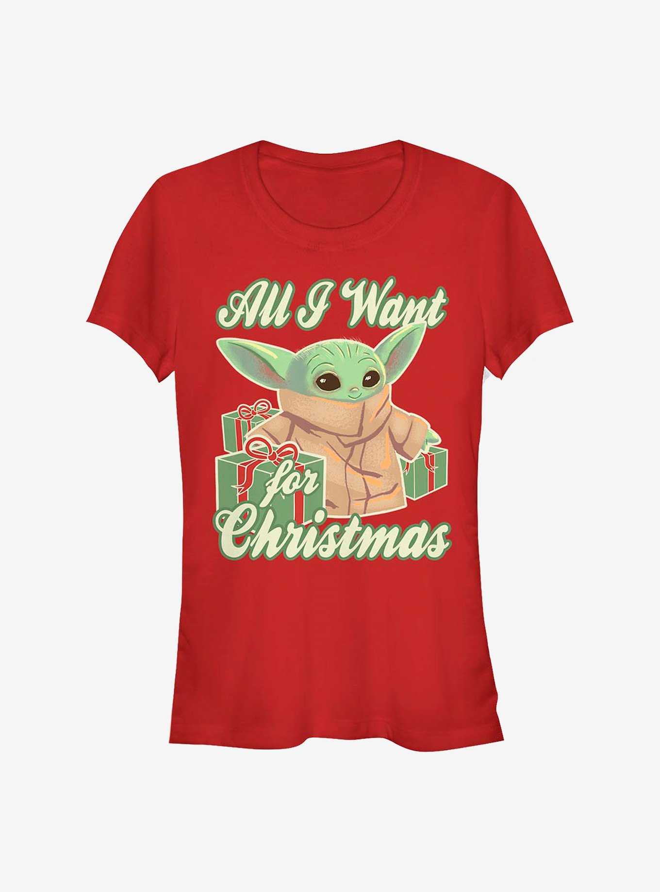 Star Wars The Mandalorian The Child Christmas Baby Girls T-Shirt, , hi-res