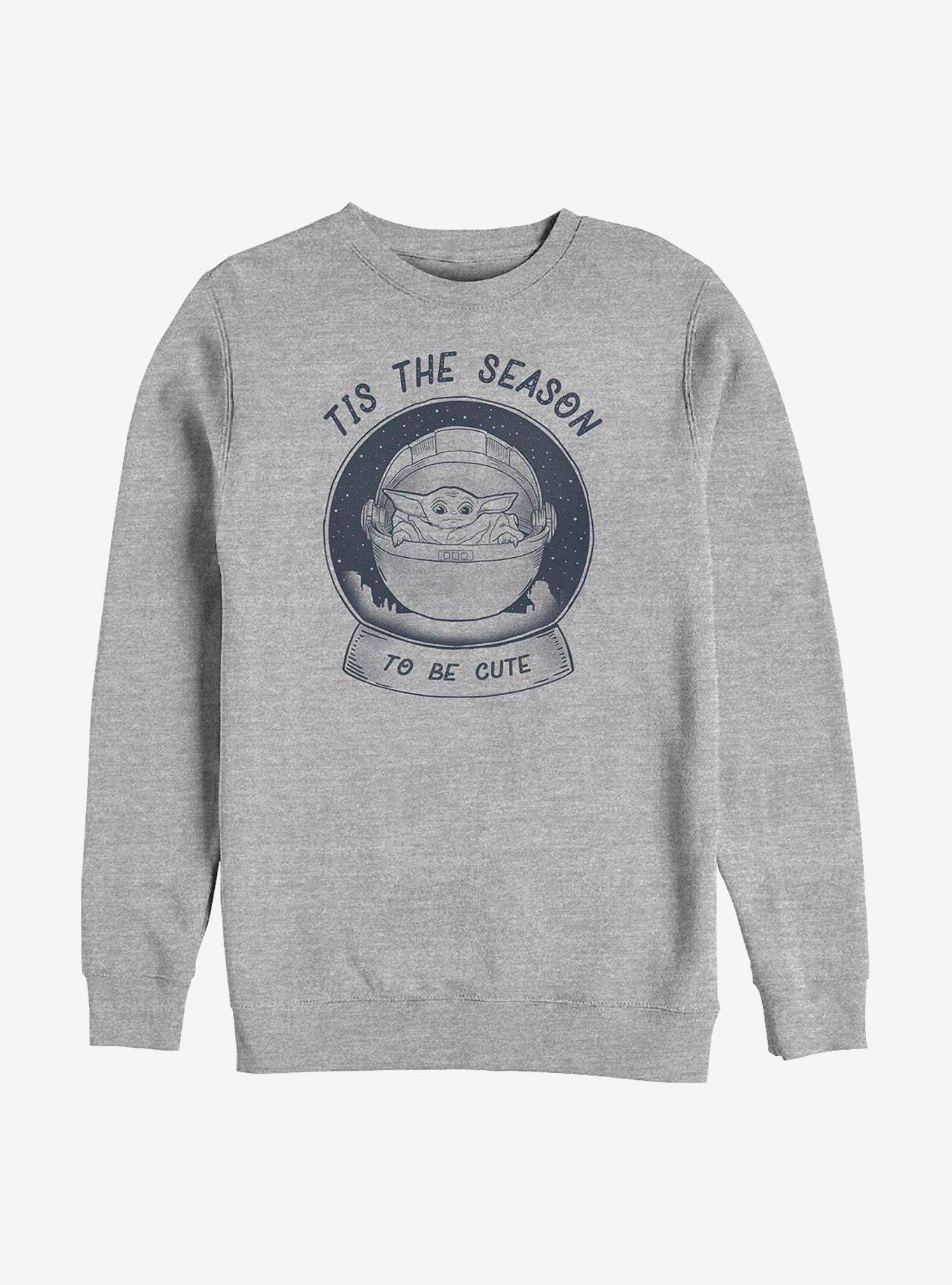 Star Wars The Mandalorian The Child Snow Baby Crew Sweatshirt, , hi-res