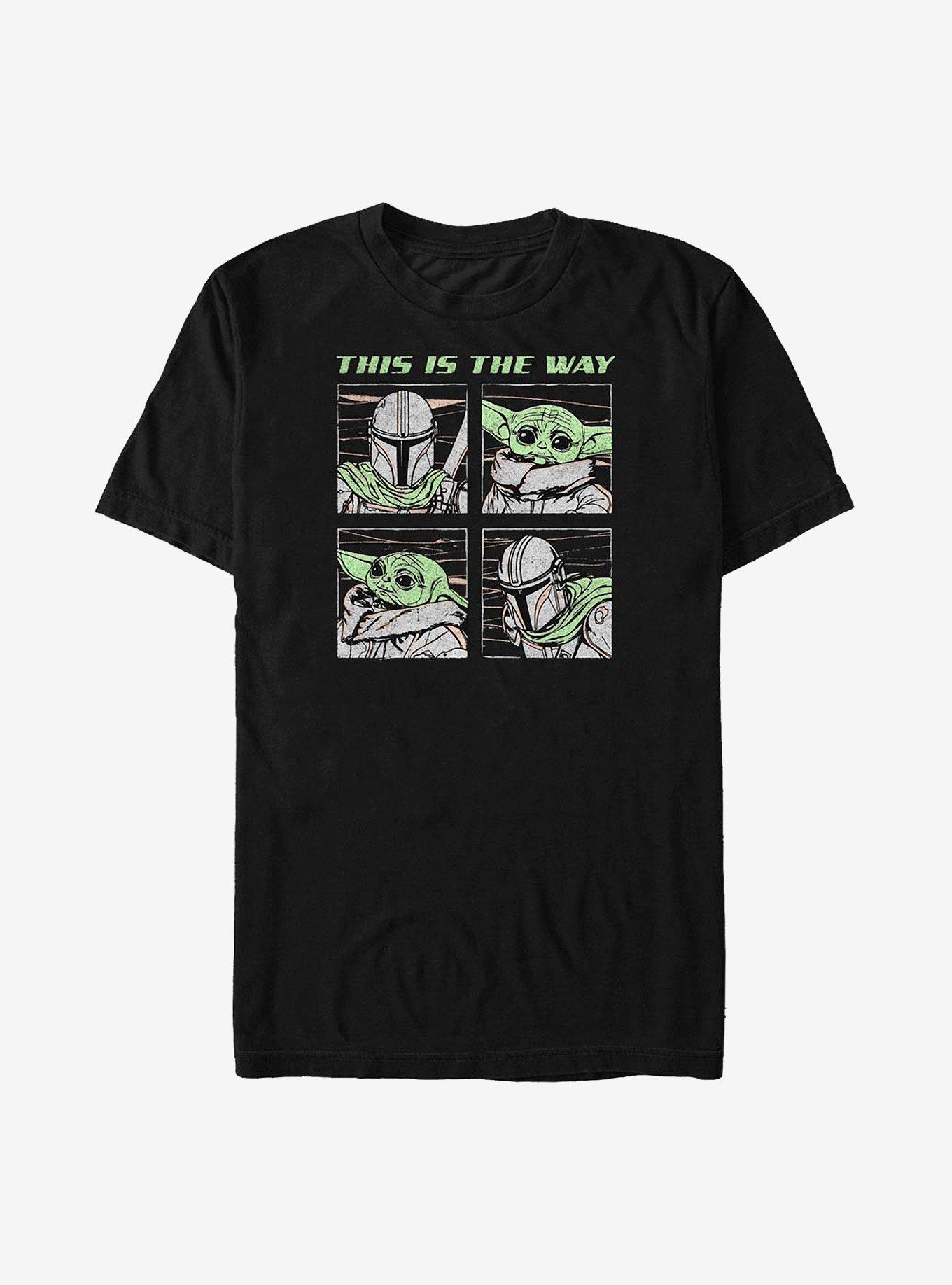 Star Wars The Mandalorian The Child Mando Four T-Shirt, BLACK, hi-res