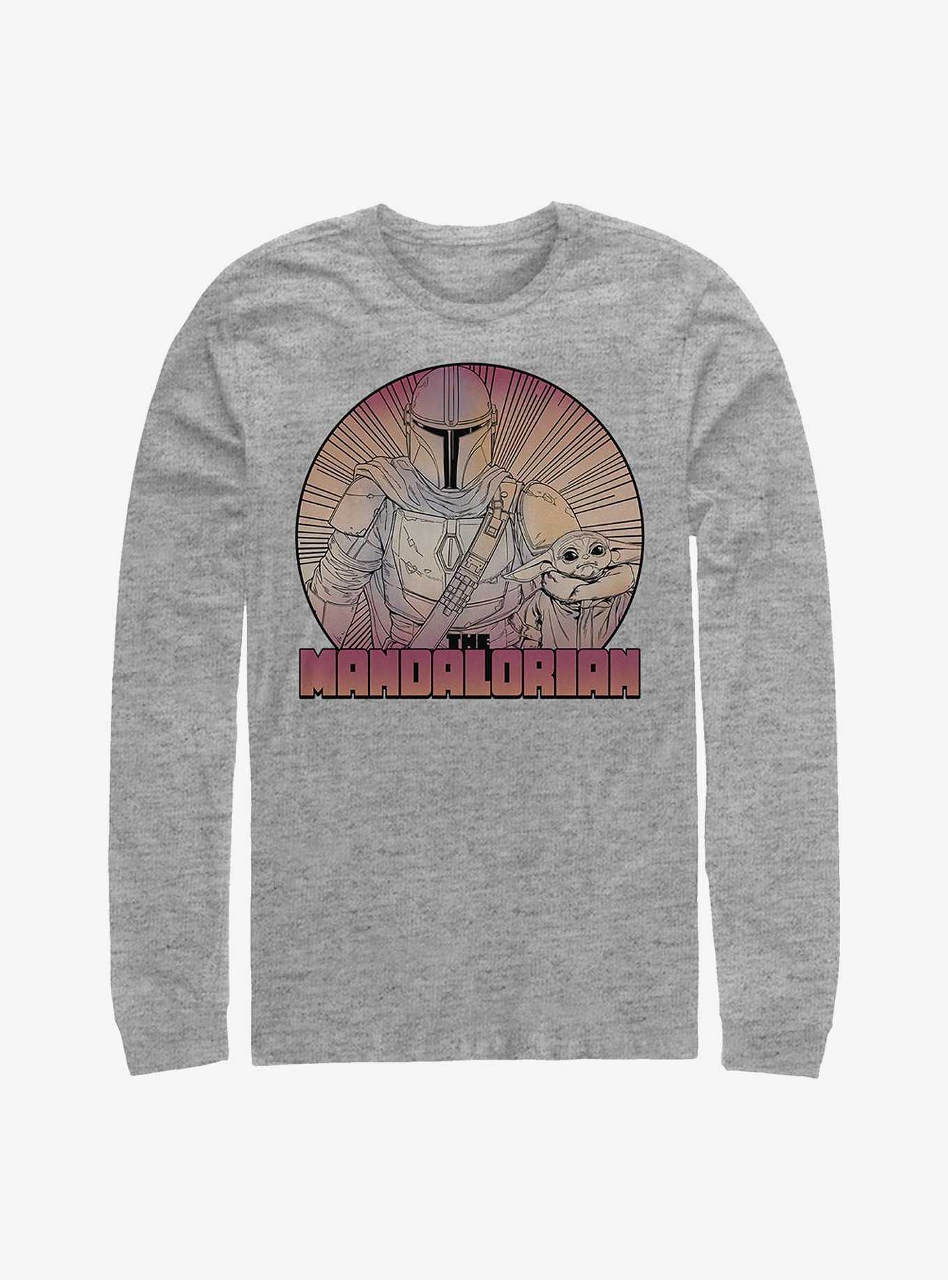 Star Wars The Mandalorian The Child Inside The Lines Long-Sleeve T-Shirt, , hi-res