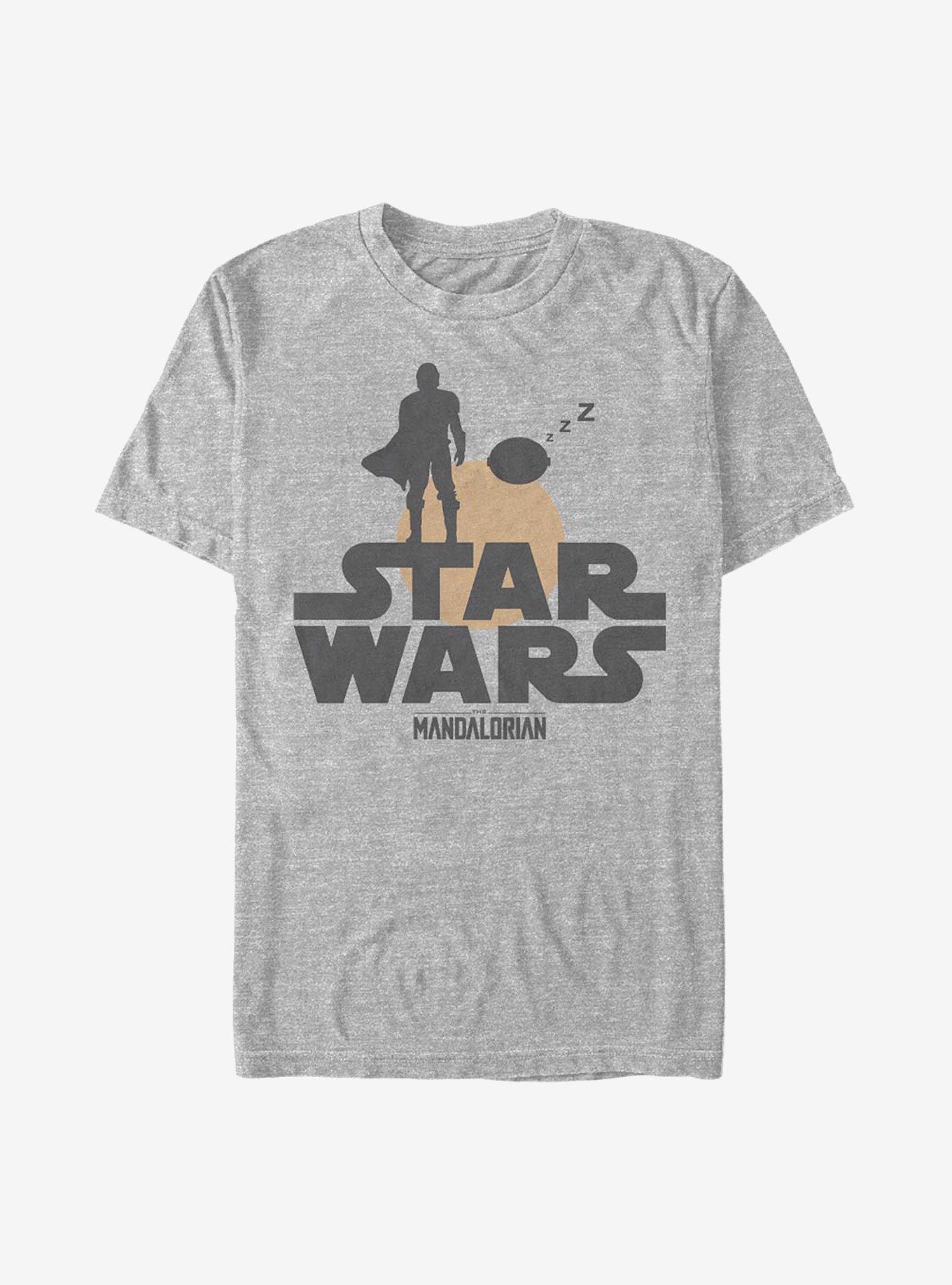 Star Wars The Mandalorian The Child And Mando Duo T-Shirt, ATH HTR, hi-res