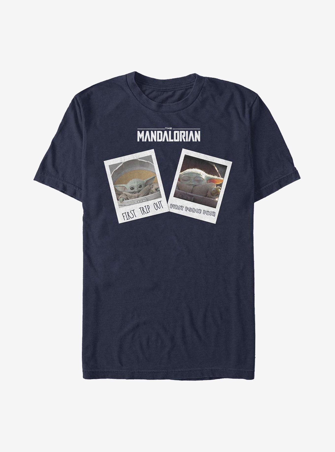 Star Wars The Mandalorian Child Travel Pics T-Shirt