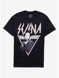 Selena Triangle Portrait T-Shirt, BLACK, hi-res