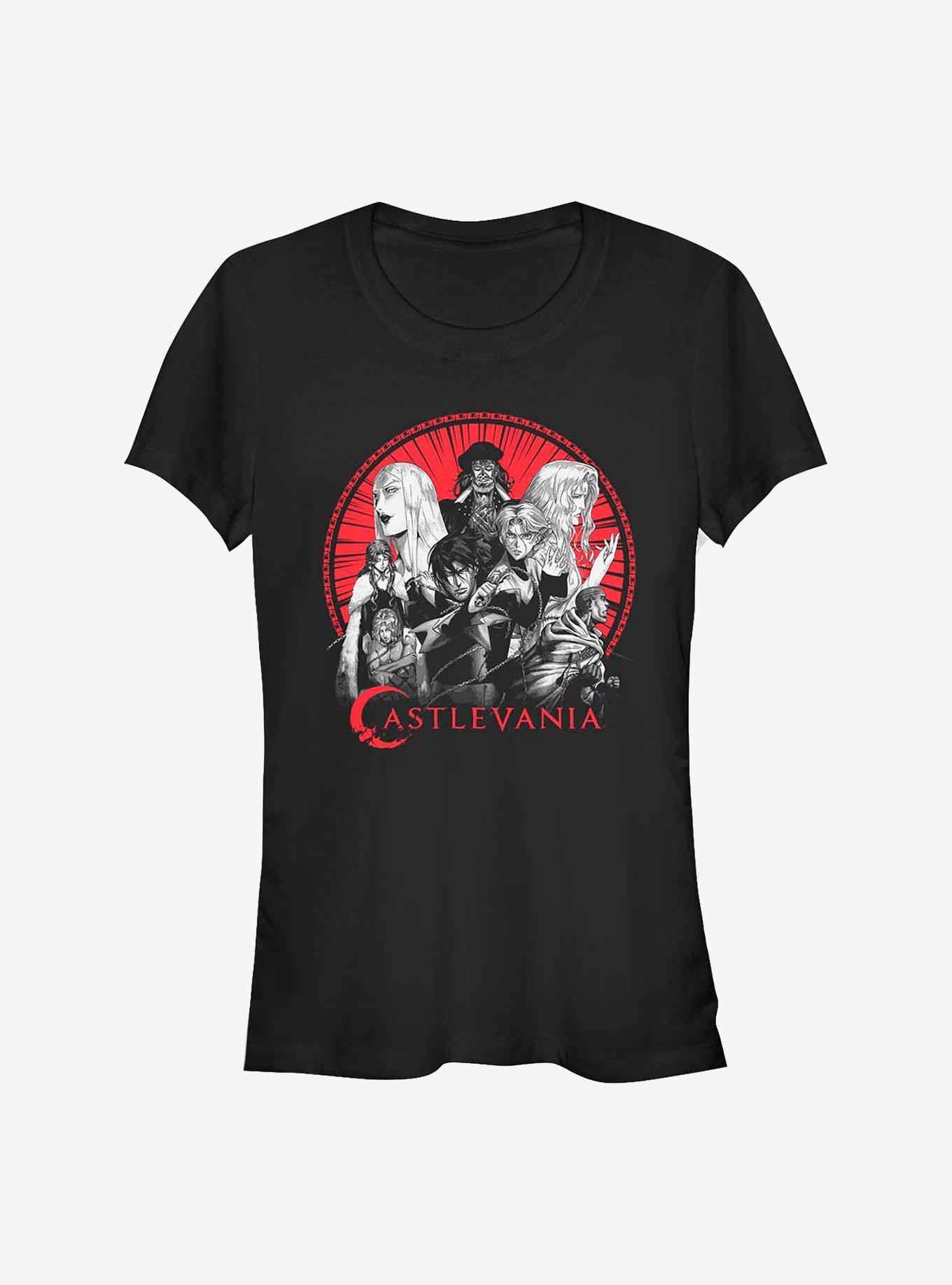 Castlevania Castlevania Crew Minute Girls T-Shirt, BLACK, hi-res