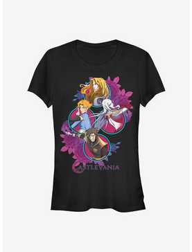 Castlevania Four Circles Girls T-Shirt, , hi-res