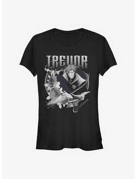 Castlevania Trevor Badge Girls T-Shirt, , hi-res