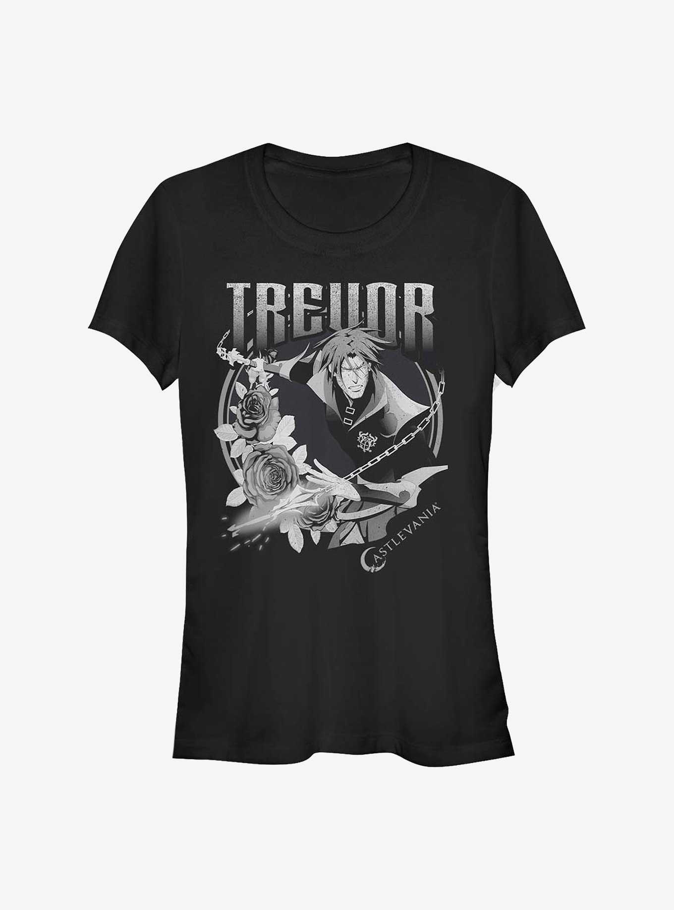 Castlevania Trevor Badge Girls T-Shirt, , hi-res