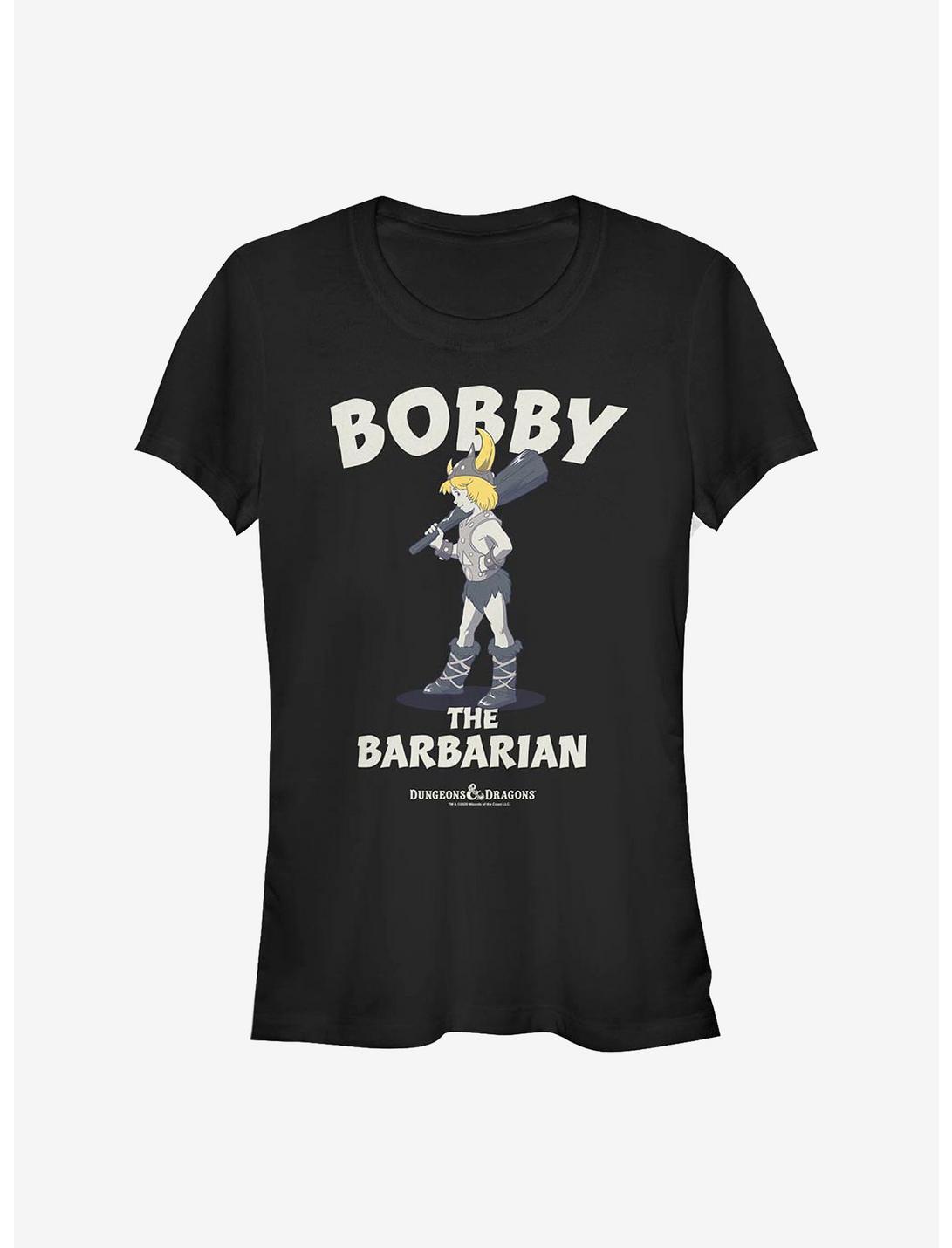 Dungeons & Dragons Bobby Barbarian Girls T-Shirt, BLACK, hi-res