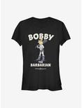 Dungeons & Dragons Bobby Barbarian Girls T-Shirt, BLACK, hi-res