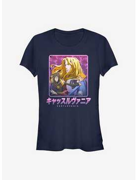 Castlevania Japanese Text Group Girls T-Shirt, , hi-res
