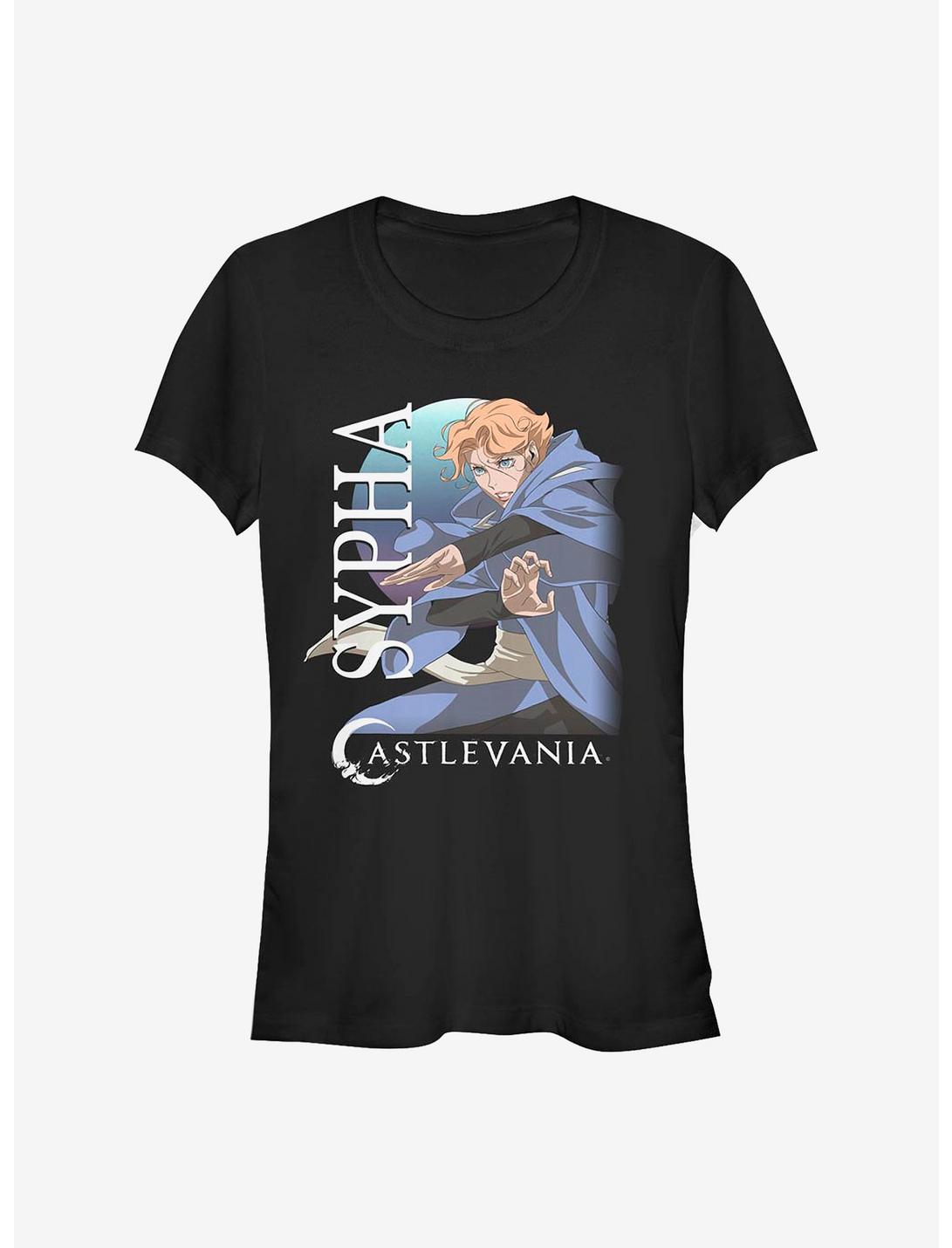 Castlevania Sypha Moon Girls T-Shirt, BLACK, hi-res