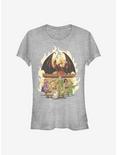 Dungeons & Dragons Dragon Slayers Girls T-Shirt, ATH HTR, hi-res