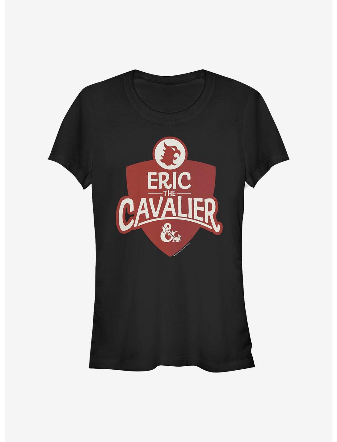 Dungeons & Dragons Eric The Cavalier Girls T-Shirt, BLACK, hi-res