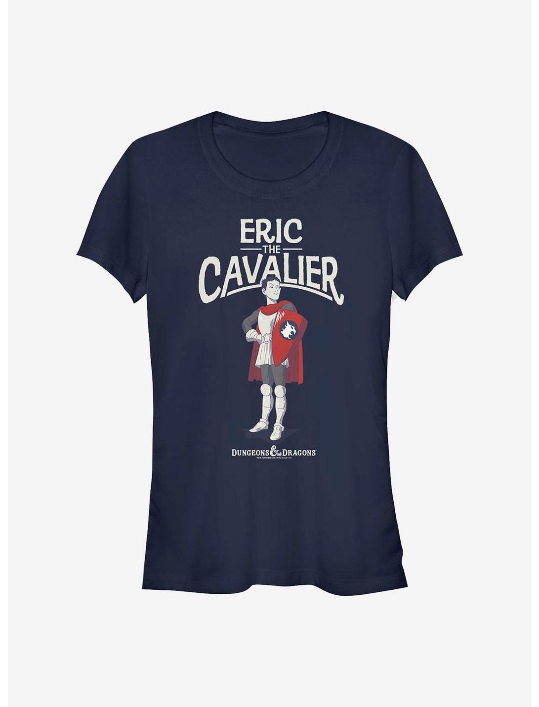 Dungeons & Dragons Eric The Cavalier Girls T-Shirt, NAVY, hi-res