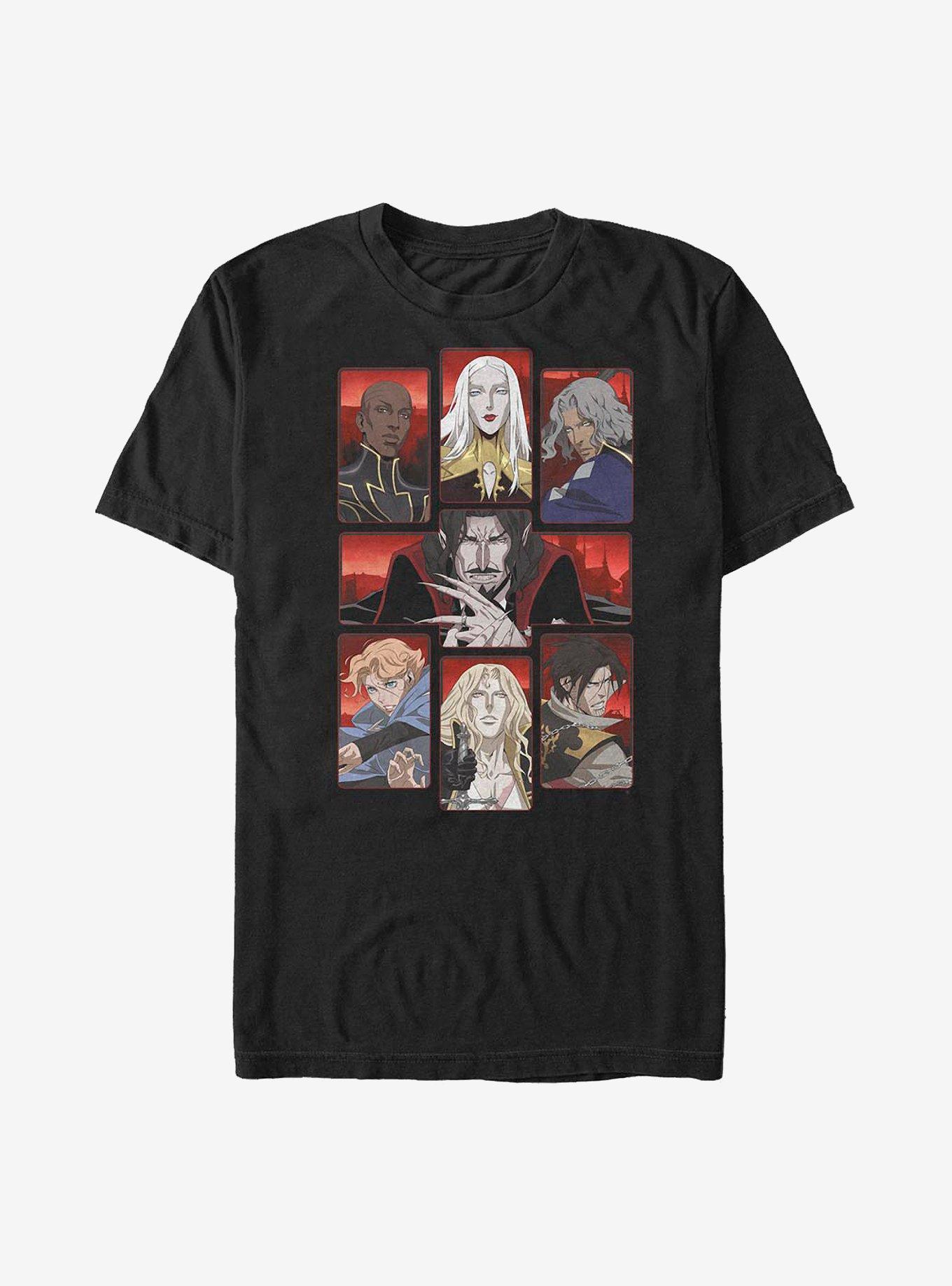 Castlevania Crew T-Shirt, BLACK, hi-res