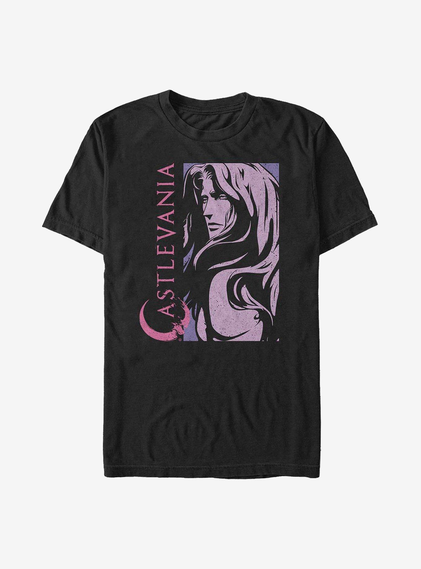 Castlevania Poster T-Shirt, BLACK, hi-res