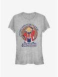 Dungeons & Dragons Old Wizard Girls T-Shirt, ATH HTR, hi-res