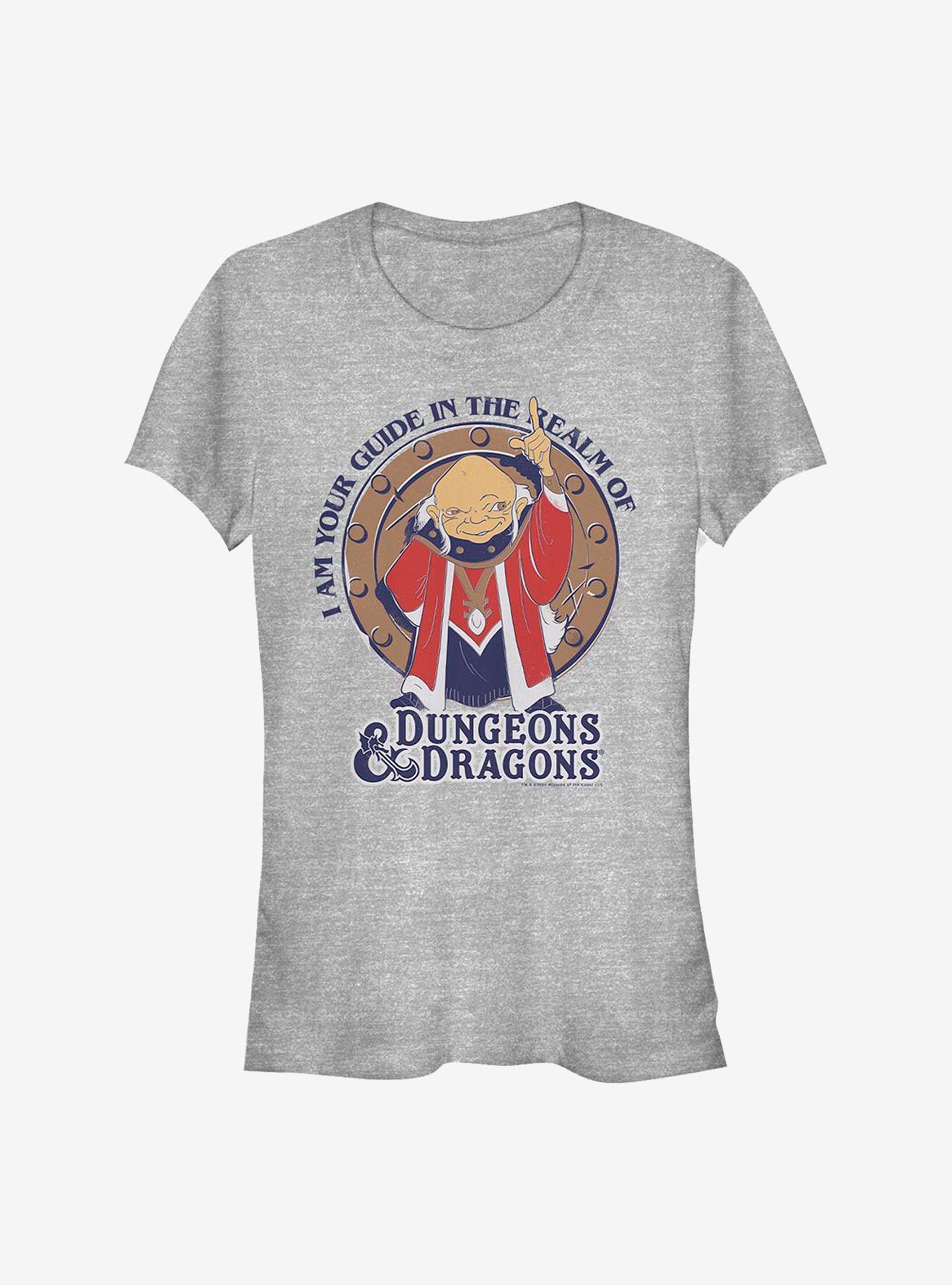 Dungeons & Dragons Old Wizard Girls T-Shirt, ATH HTR, hi-res