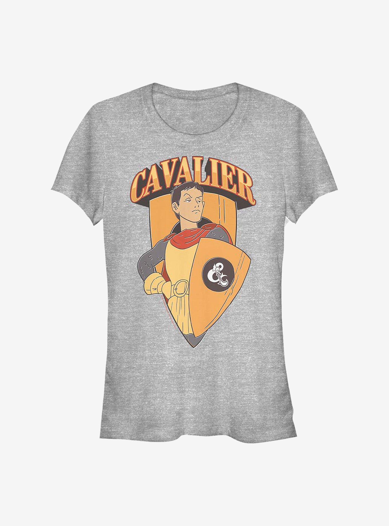 Dungeons & Dragons Cavalier Shield Girls T-Shirt, , hi-res
