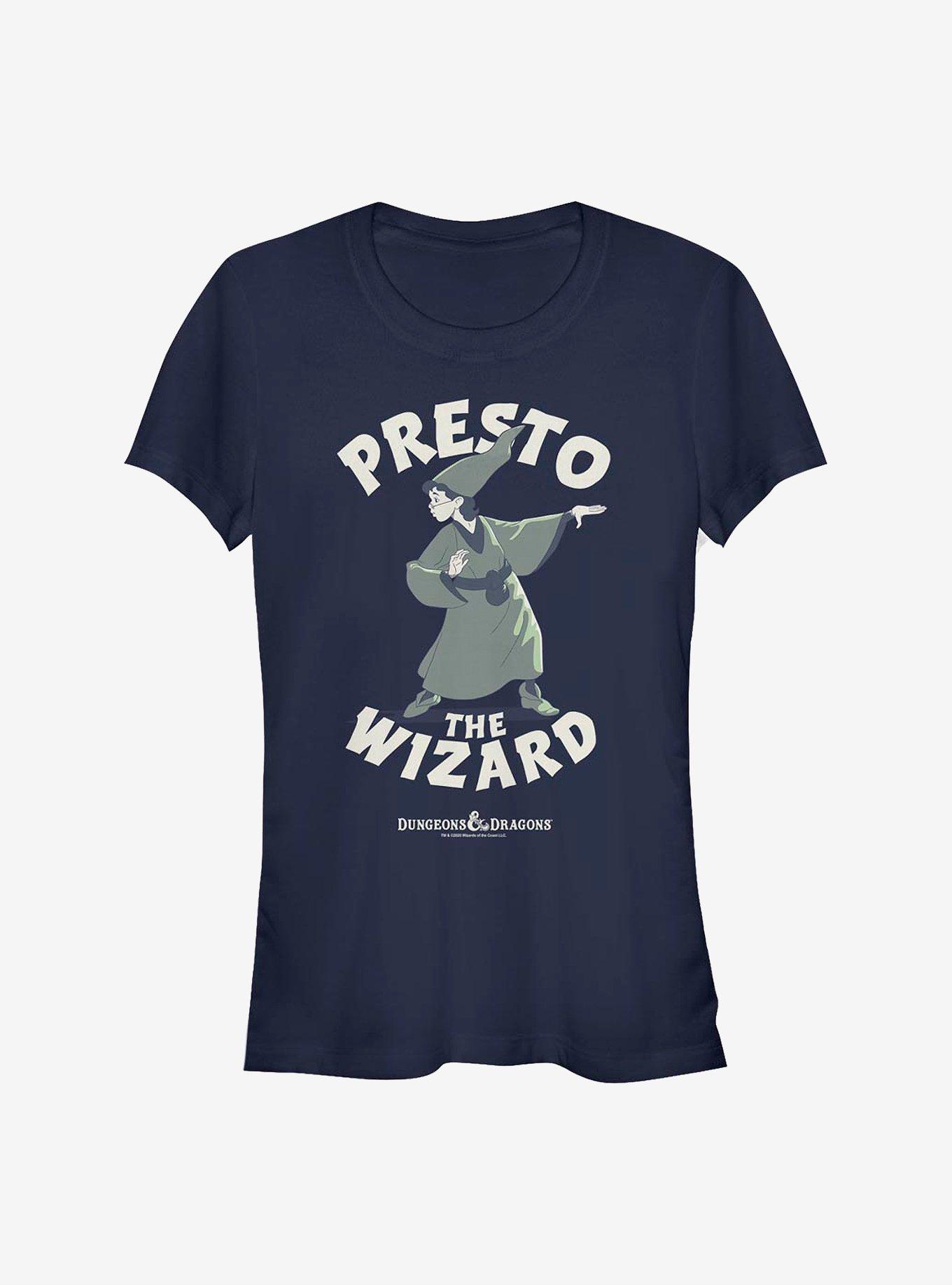 Dungeons & Dragons Presto Wizard Girls T-Shirt, NAVY, hi-res