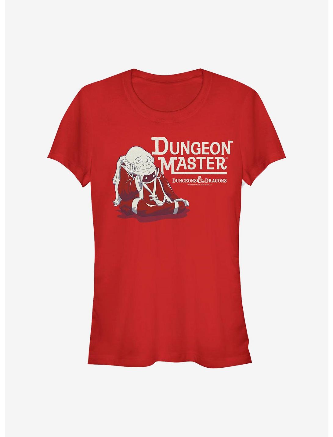 Dungeons & Dragons Dungeon Master Girls T-Shirt, RED, hi-res
