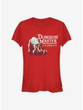 Dungeons & Dragons Dungeon Master Girls T-Shirt, RED, hi-res