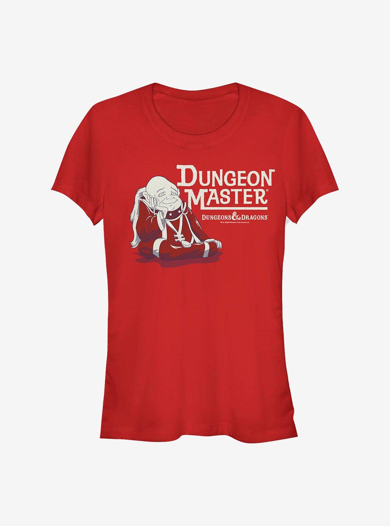 Dungeons & Dragons Dungeon Master Girls T-Shirt, RED, hi-res