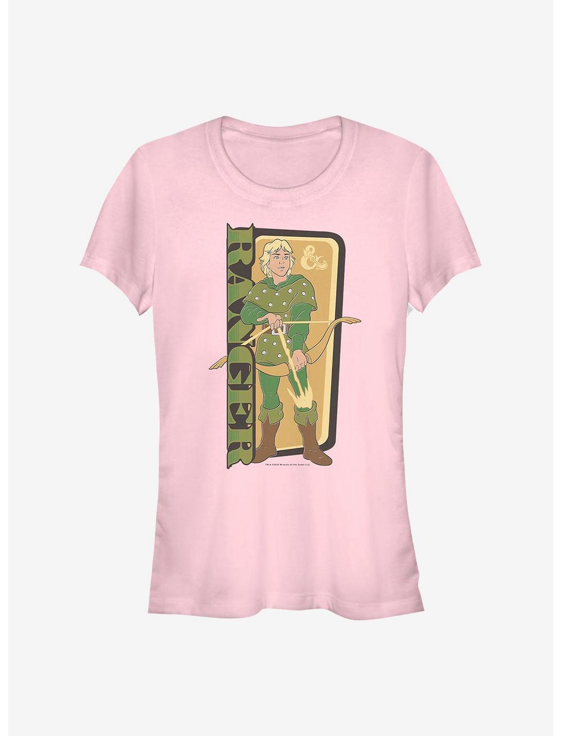 Dungeons & Dragons Ranger Green Girls T-Shirt, LIGHT PINK, hi-res