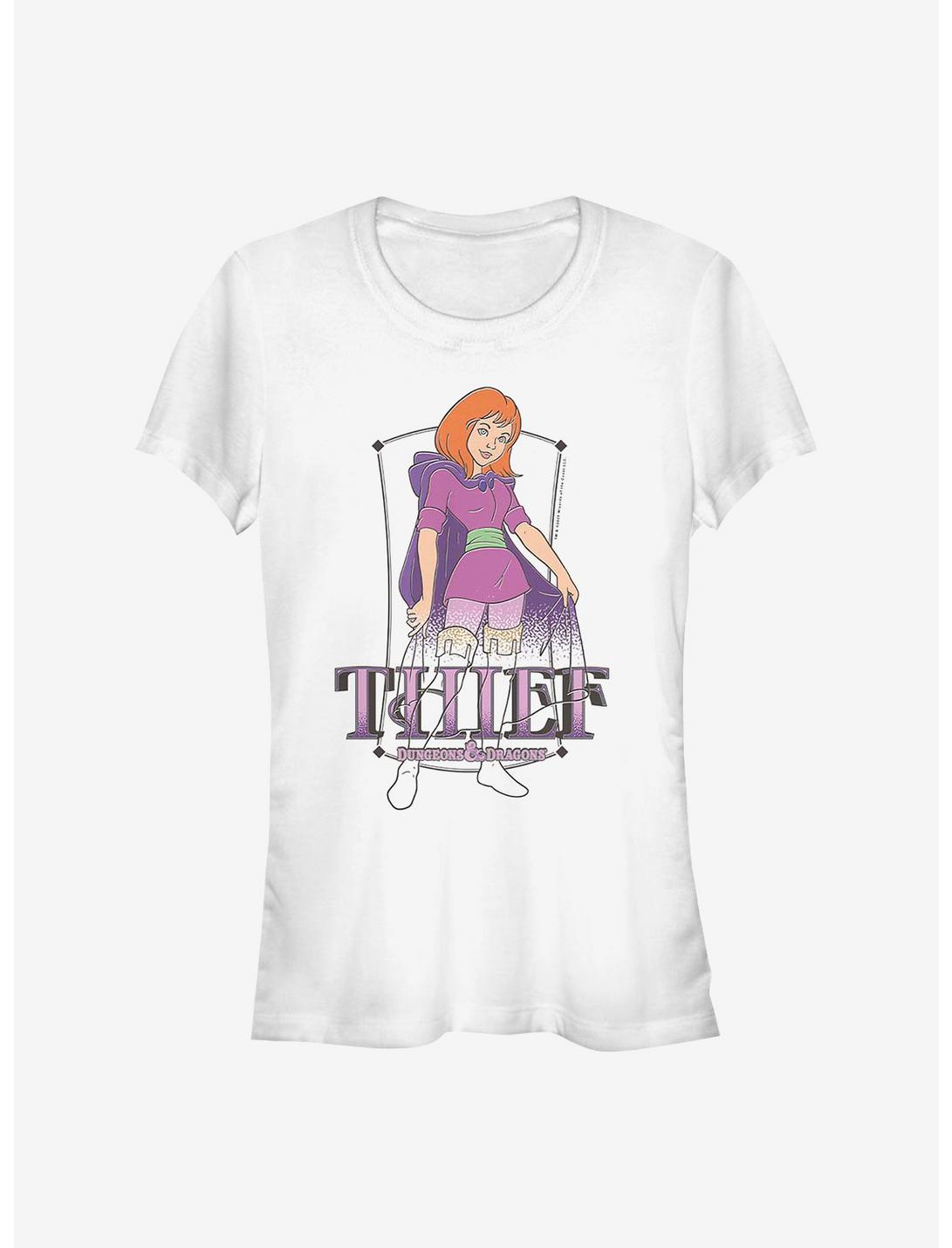 Dungeons & Dragons Thief Purple Girls T-Shirt, WHITE, hi-res