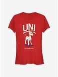 Dungeons & Dragons Uni Girls T-Shirt, RED, hi-res