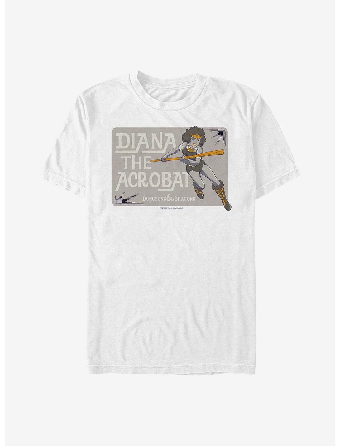 Dungeons & Dragons Diana The Acrobat T-Shirt, WHITE, hi-res