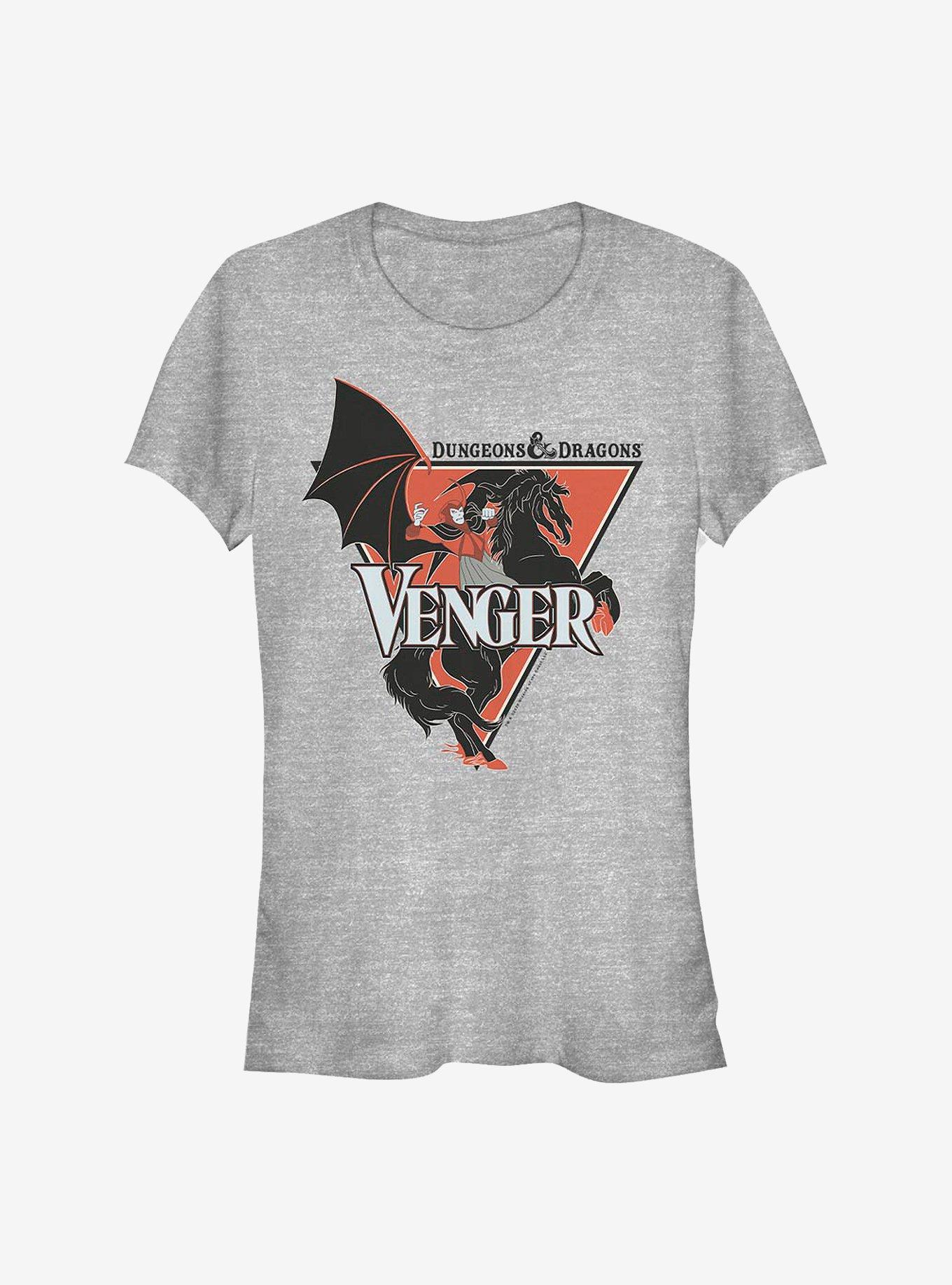 Dungeons & Dragons Venger Horse Girls T-Shirt, ATH HTR, hi-res