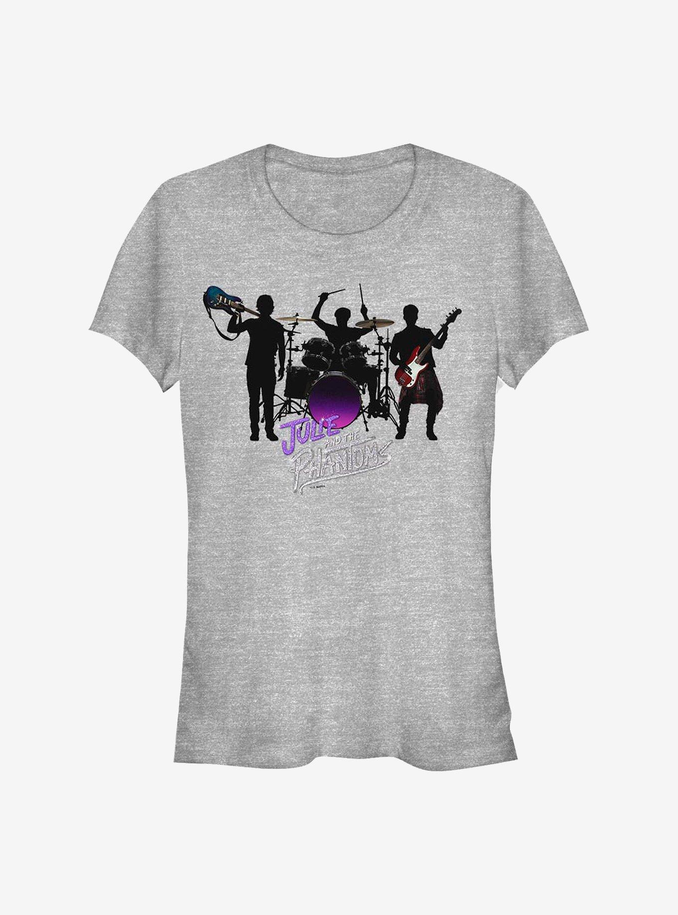 Julie And The Phantoms Band Rocks Girls T-Shirt, ATH HTR, hi-res