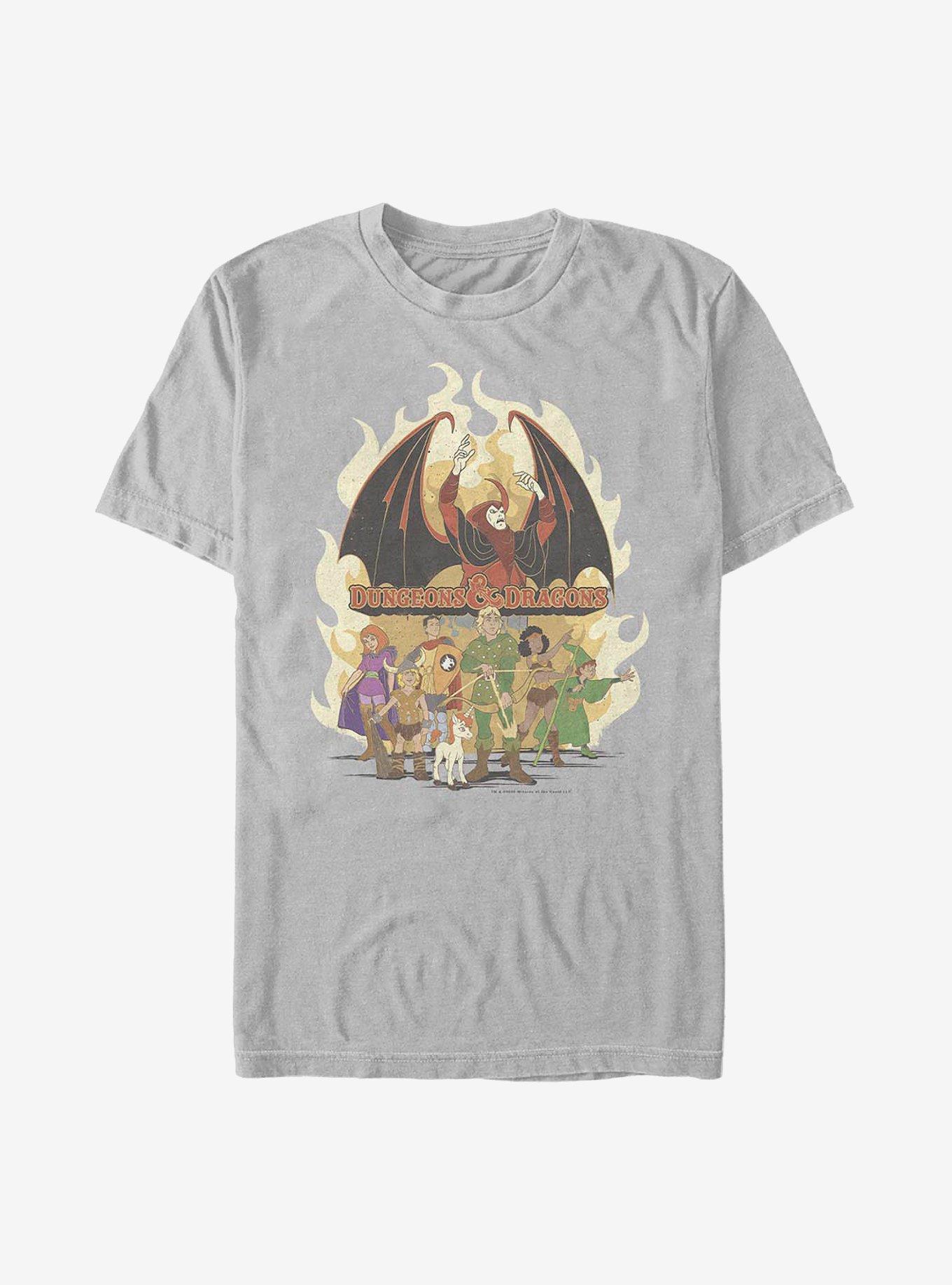 Dungeons & Dragons Dragon Slayers T-Shirt, SILVER, hi-res