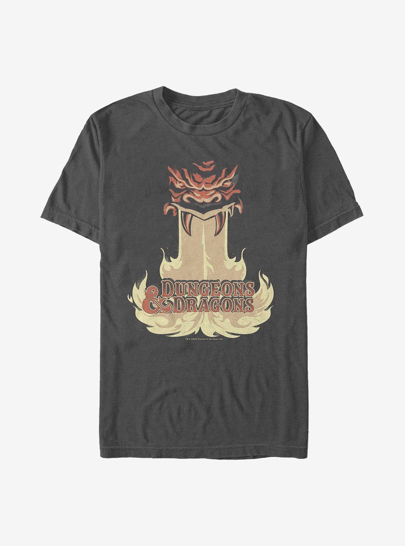 Dungeons & Dragons Dragons Breath T-Shirt, CHARCOAL, hi-res