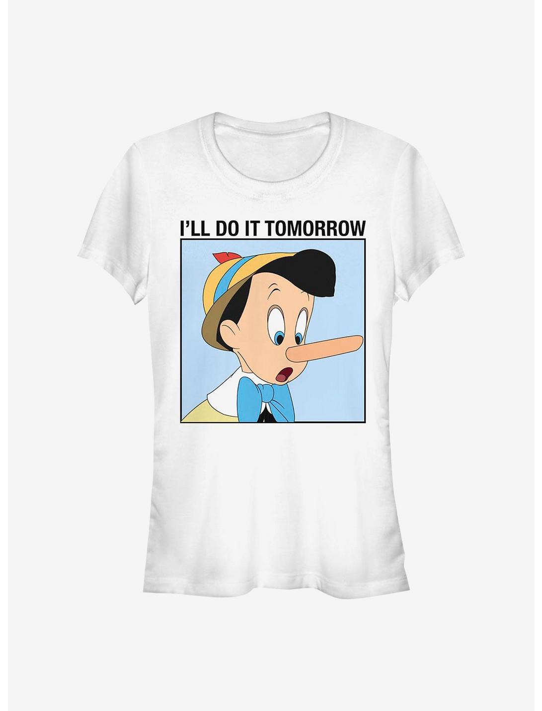 Disney Pinocchio Do It Tomorrow Girls T-Shirt, , hi-res