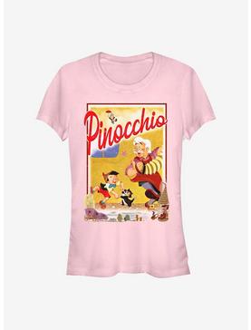 Disney Pinocchio Storybook Poster Girls T-Shirt, , hi-res