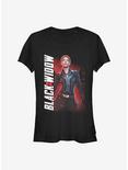 Marvel Black Widow Epic Widow Girls T-Shirt, BLACK, hi-res