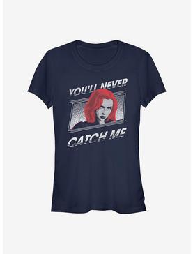 Marvel Black Widow Never Catch Me Girls T-Shirt, , hi-res
