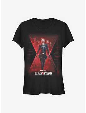 Marvel Black Widow Official Poster Girls T-Shirt, , hi-res