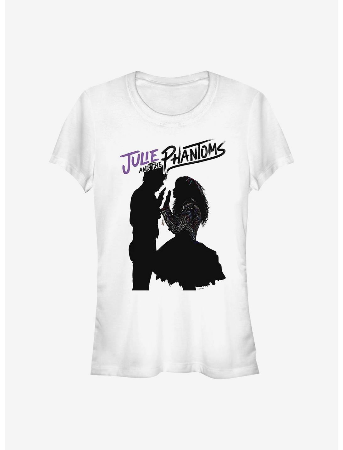 Julie And The Phantoms Silhouette Phantoms Girls T-Shirt, WHITE, hi-res