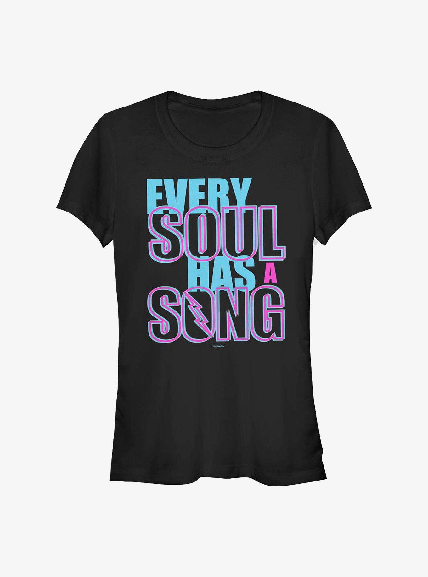 Julie And The Phantoms Soul Song Girls T-Shirt, BLACK, hi-res