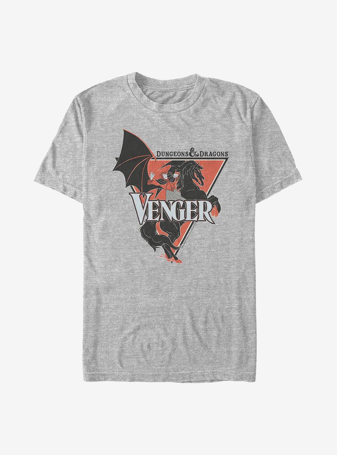 Dungeons & Dragons Venger Horse T-Shirt, ATH HTR, hi-res