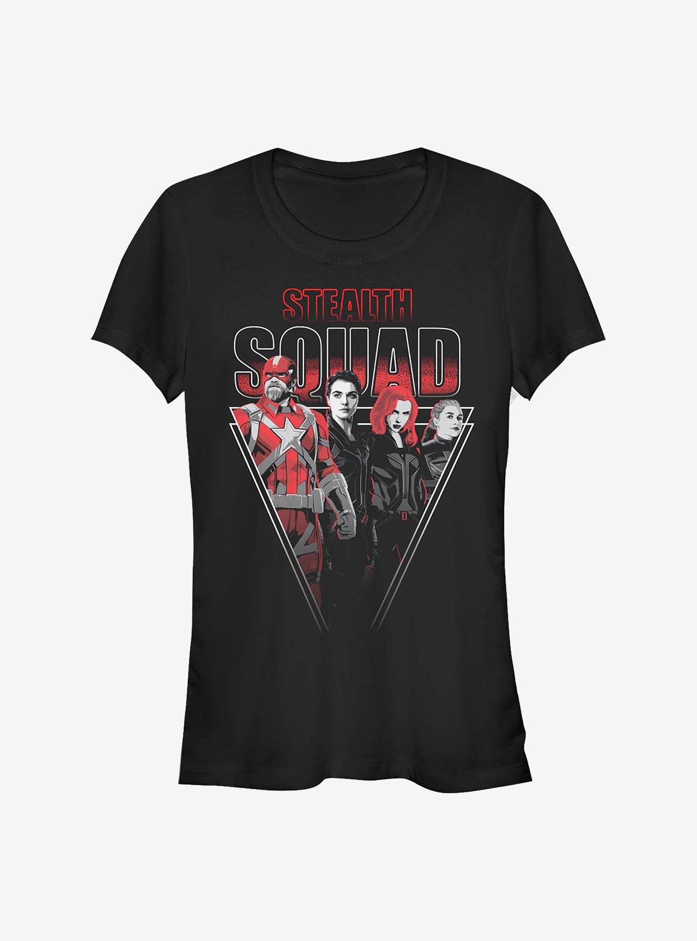 Marvel Black Widow Stealth Squad Girls T-Shirt, BLACK, hi-res