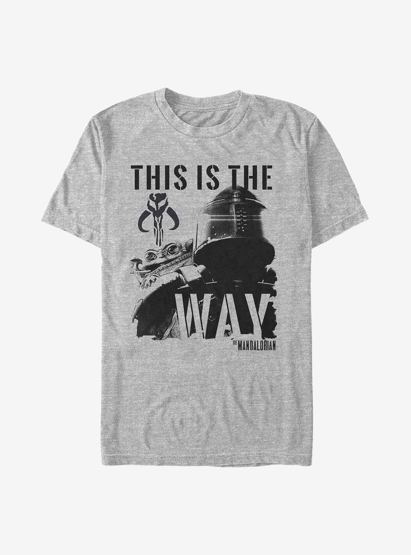 Star Wars The Mandalorian The Child Inked Mando T-Shirt, , hi-res