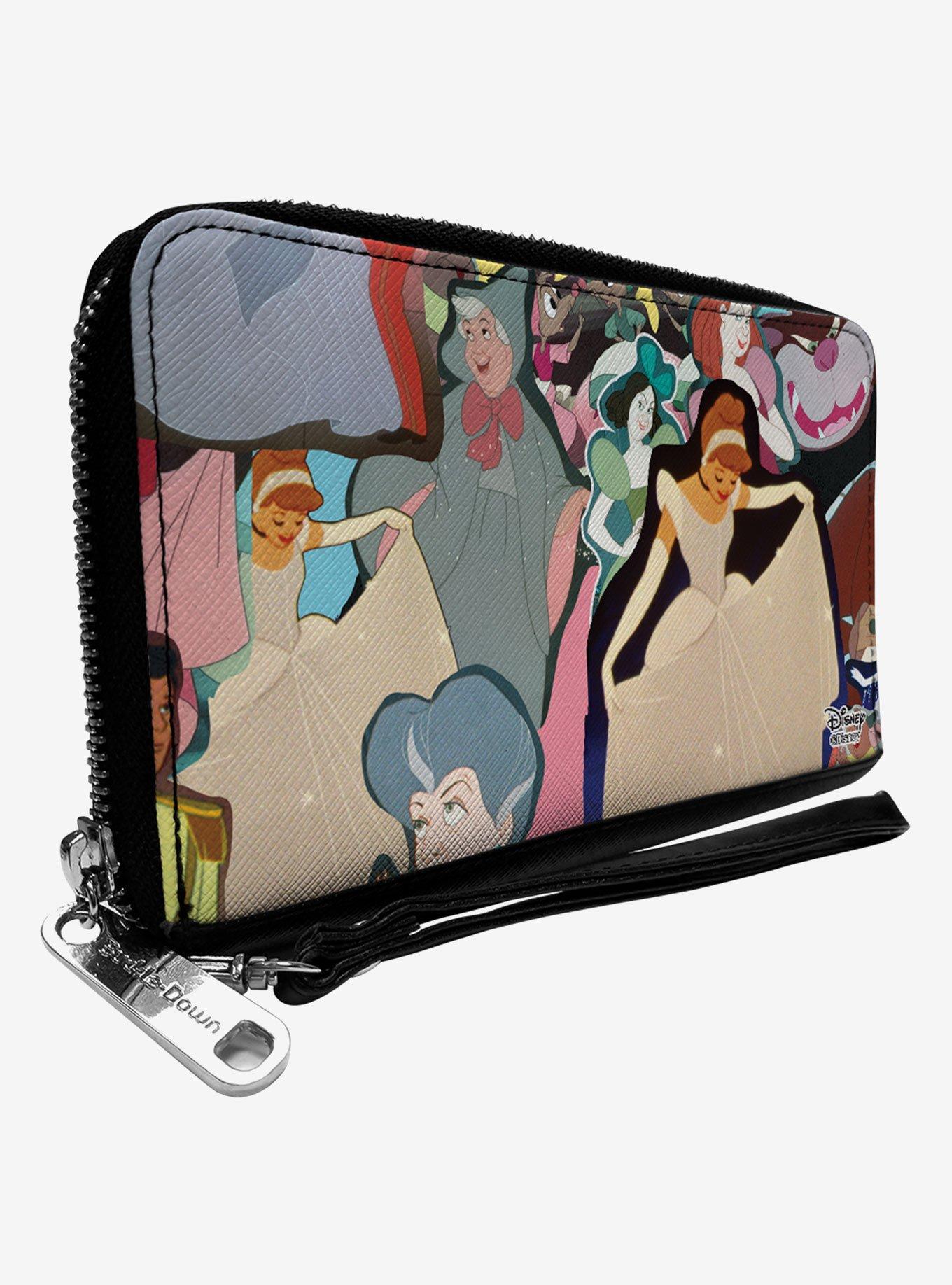 Loungefly Disney Princess Collage Zip Wallet