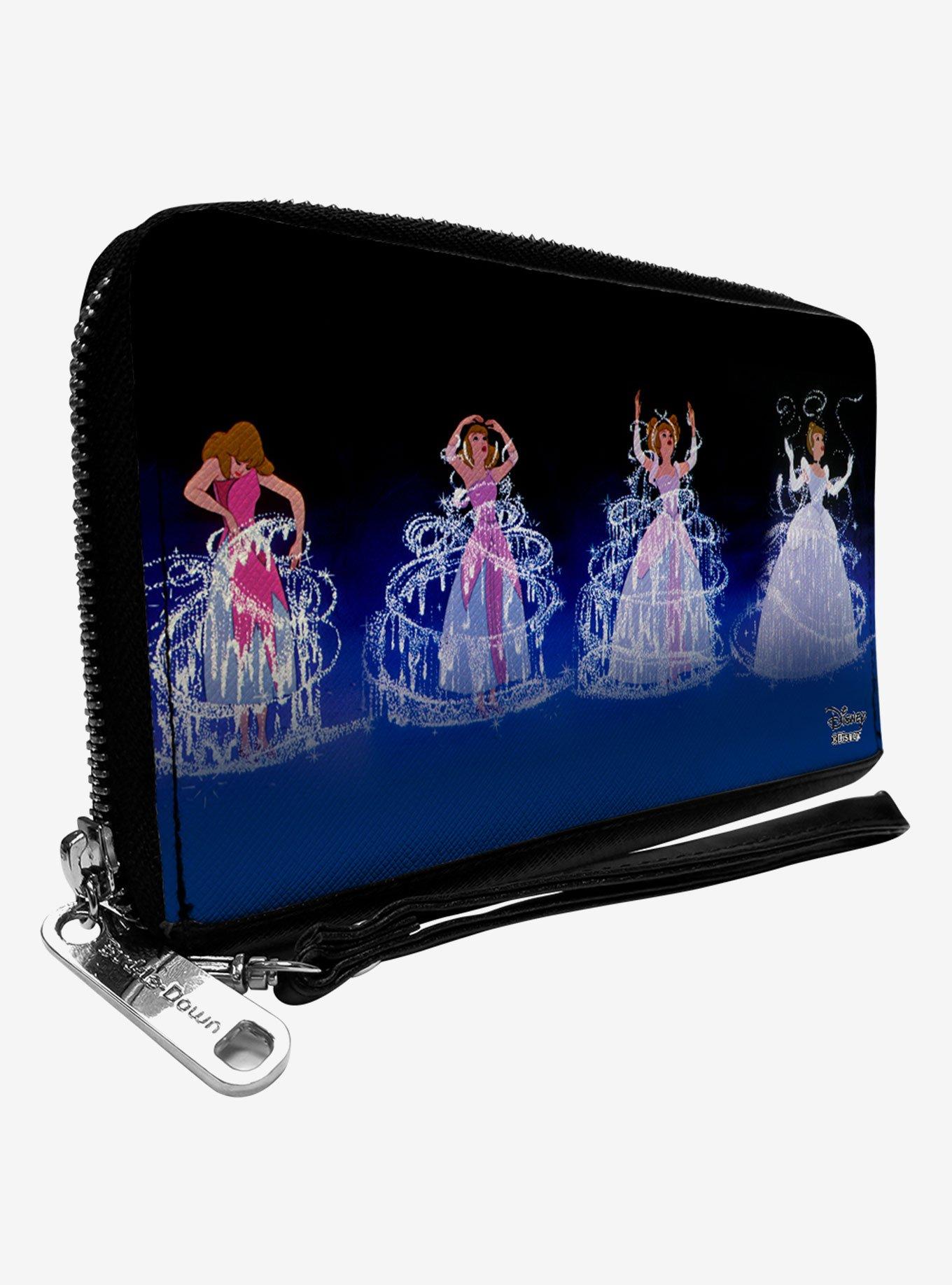 Disney Cinderella Transformation Zip Around Wallet, , hi-res